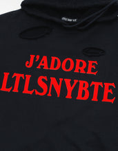 Load image into Gallery viewer, Jadore LSB hoodie / BLACK