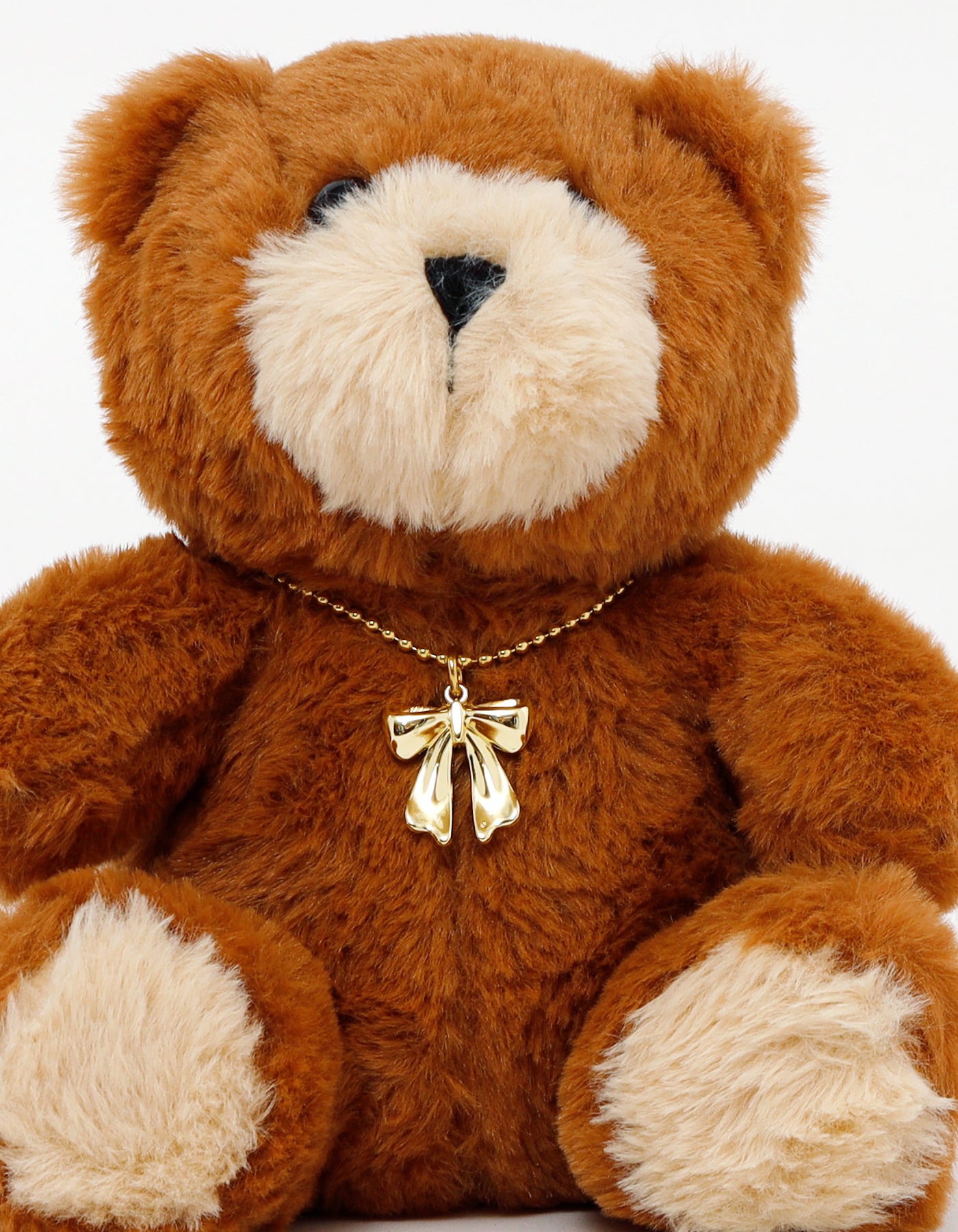 fluffy maman / BROWN