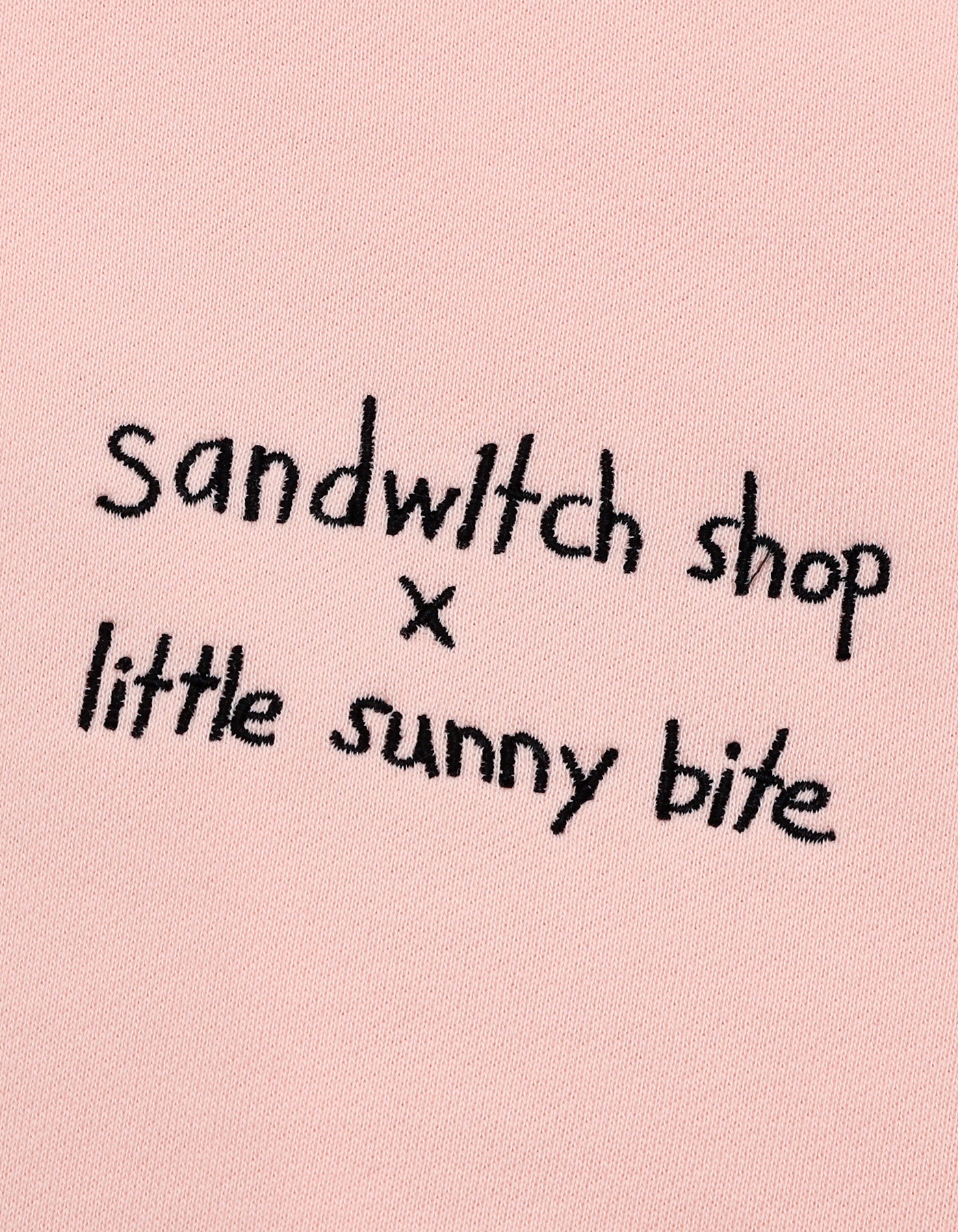 sandw1tch shop x little sunny bite sweat parker / PINK