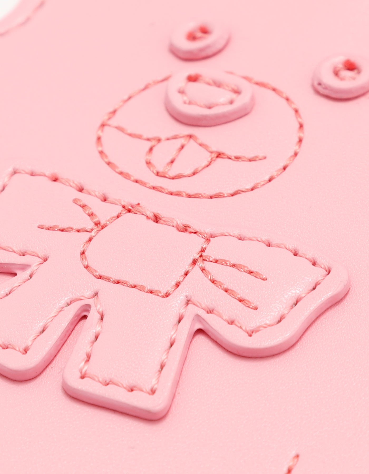 little sunny bite (リトルサニーバイト)bear card charm / PINK