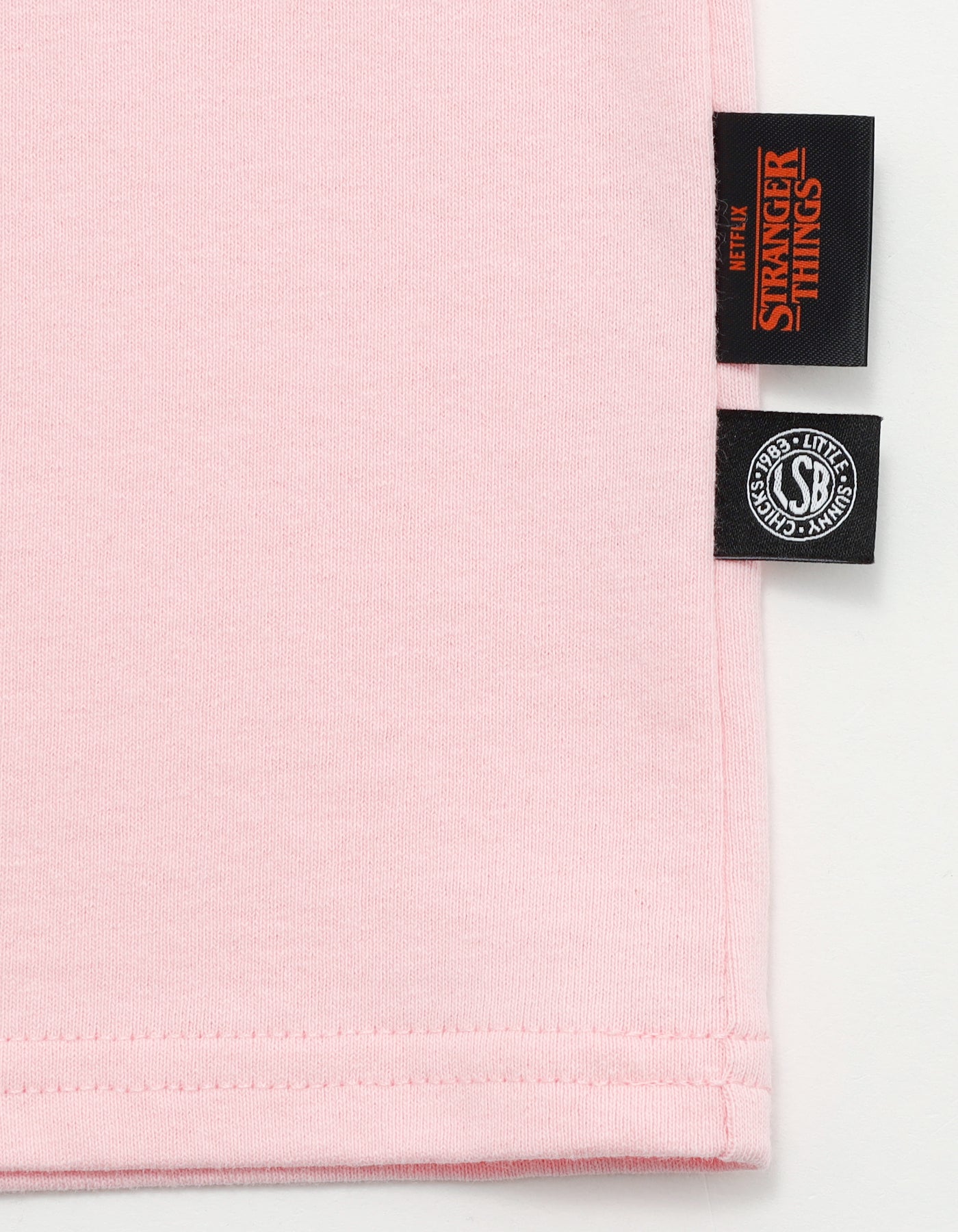 【PRE-ORDER】stranger things x little sunny bite demogorgon tee / PINK