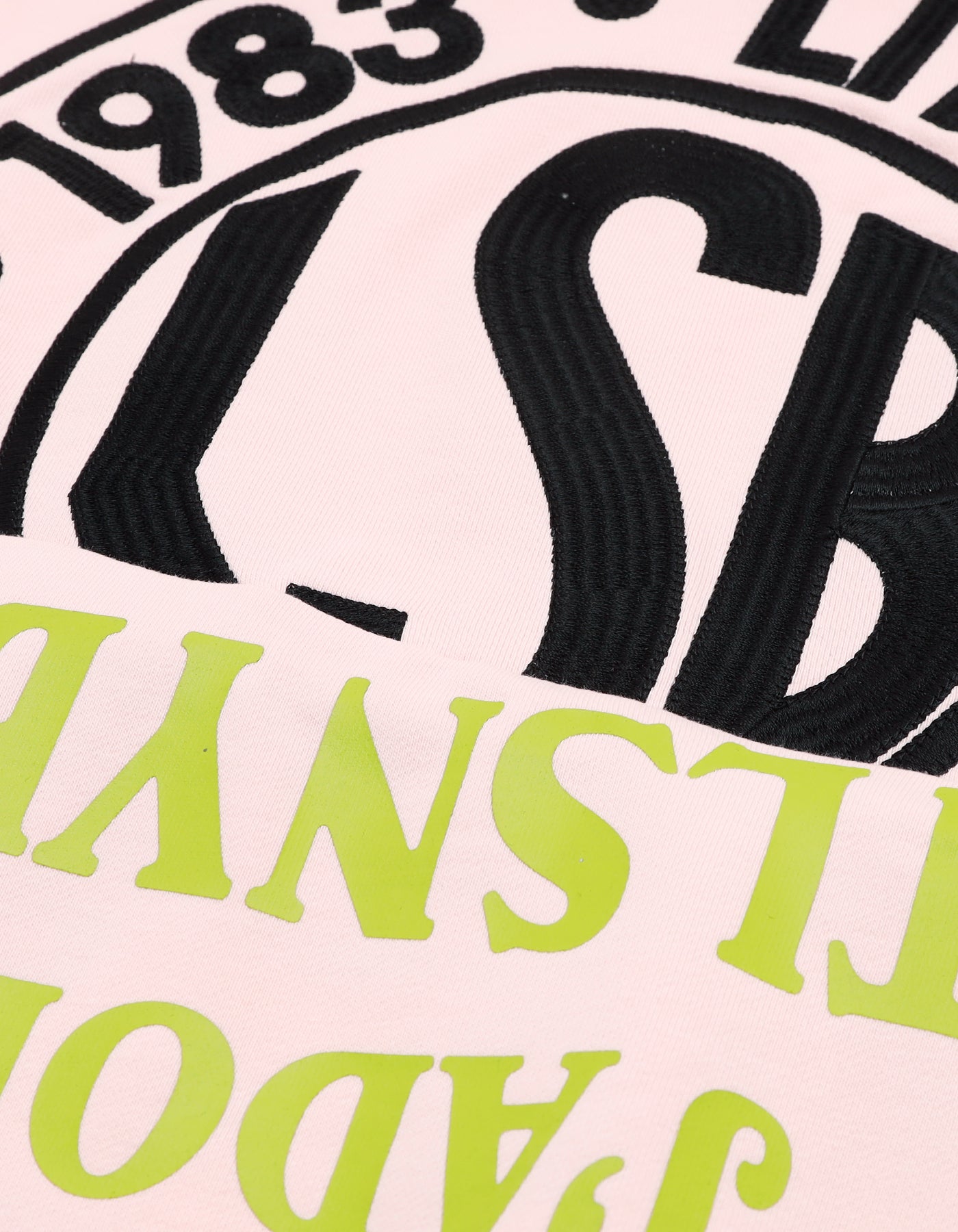 logo sweat top / PINK