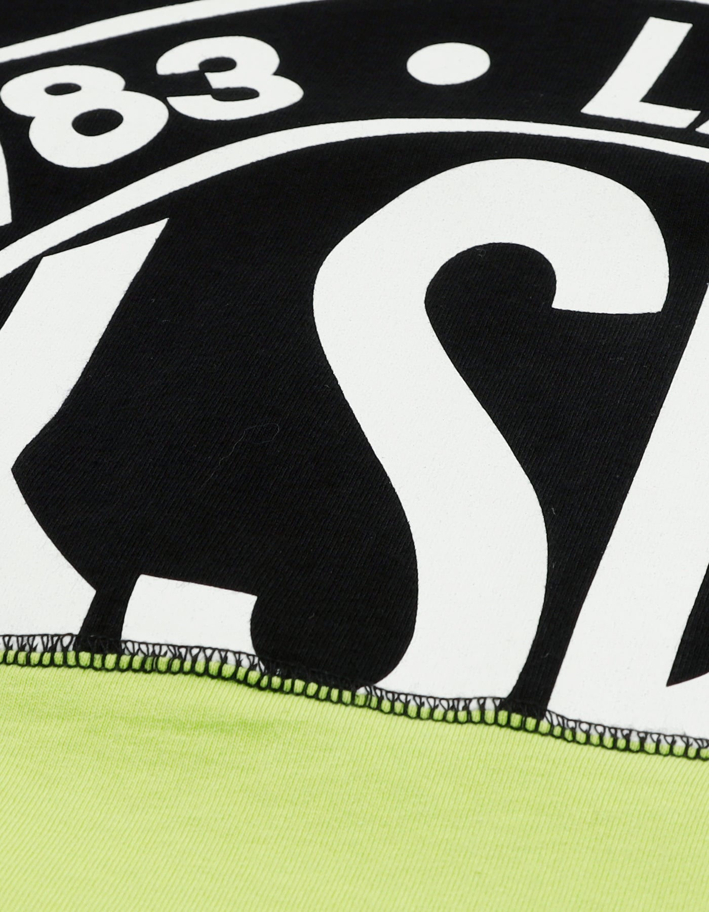 LSB logo long tee / BLACK