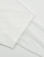 画像をギャラリービューアに読み込む, fake layered tulle long tee / WHITE