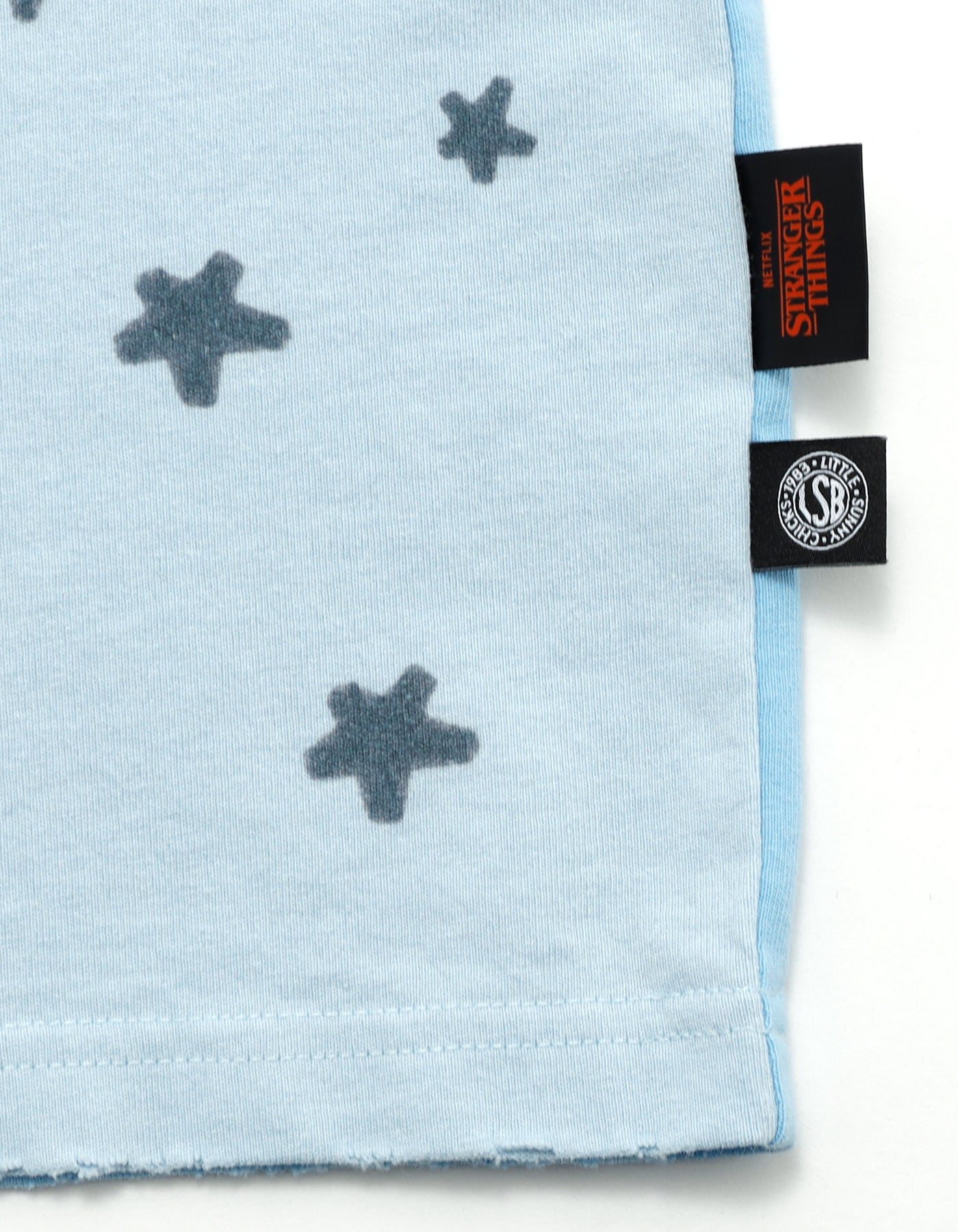 【PRE-ORDER】stranger things x little sunny bite will long tee / BLUE