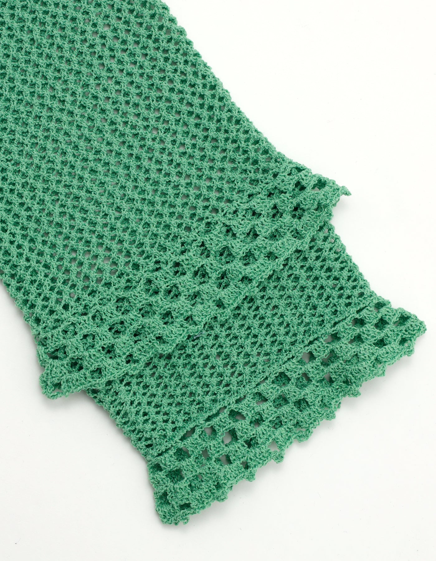 knit cardigan / GREEN