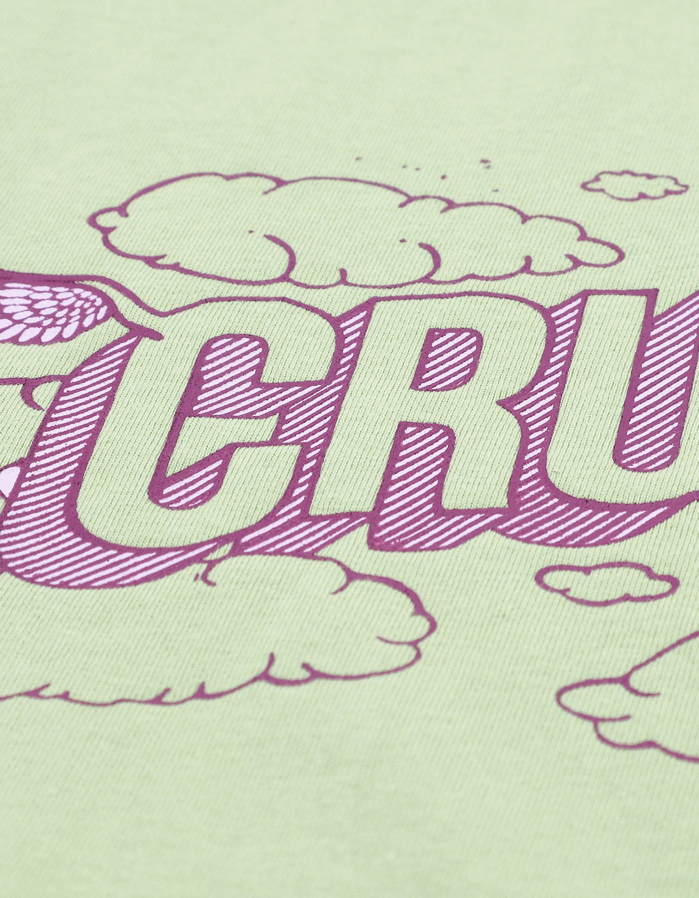 crush long tee / GREEN