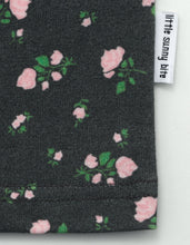 画像をギャラリービューアに読み込む, floral bomber mini dress tee / BLACK