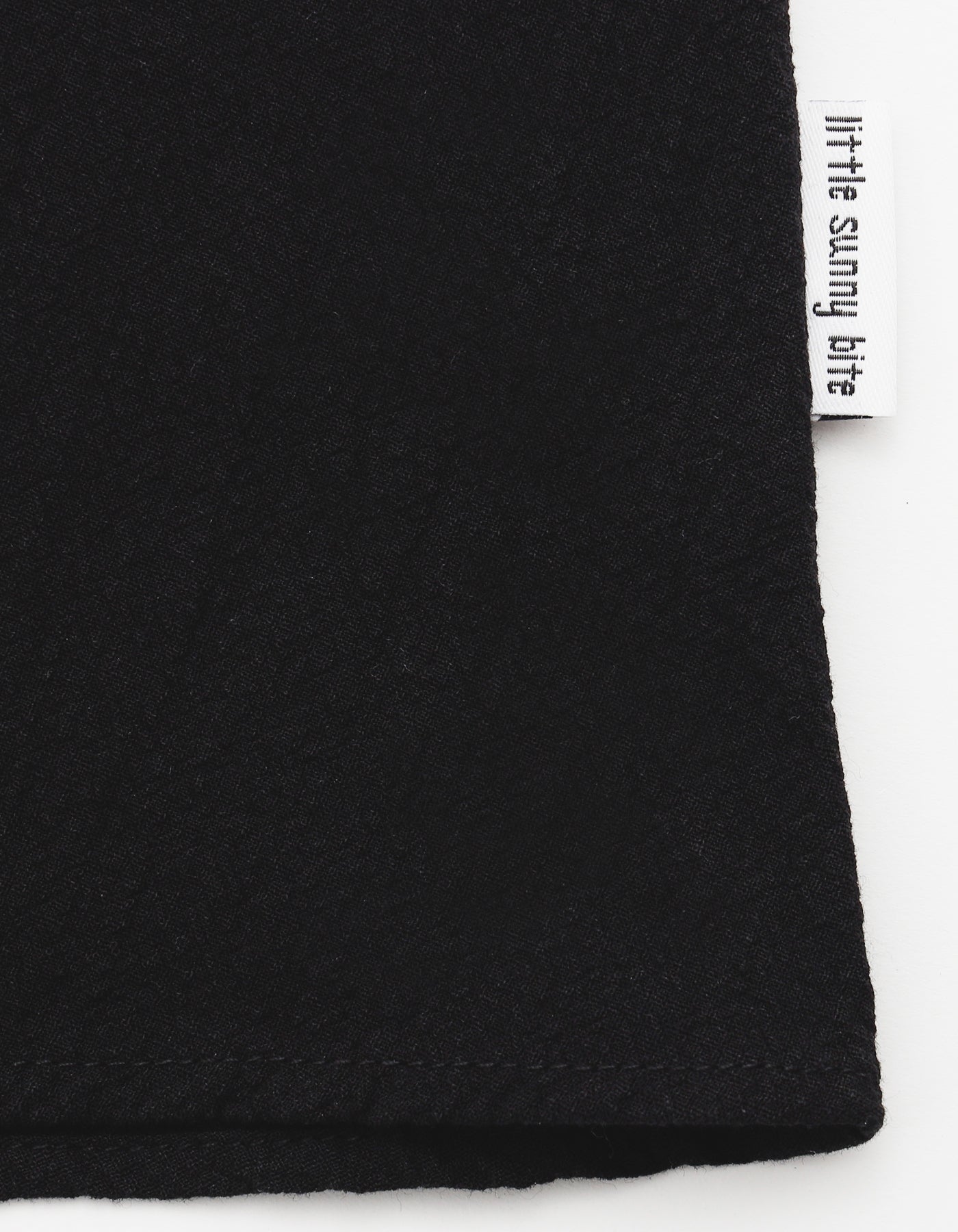 puff sleeve long dress  / BLACK