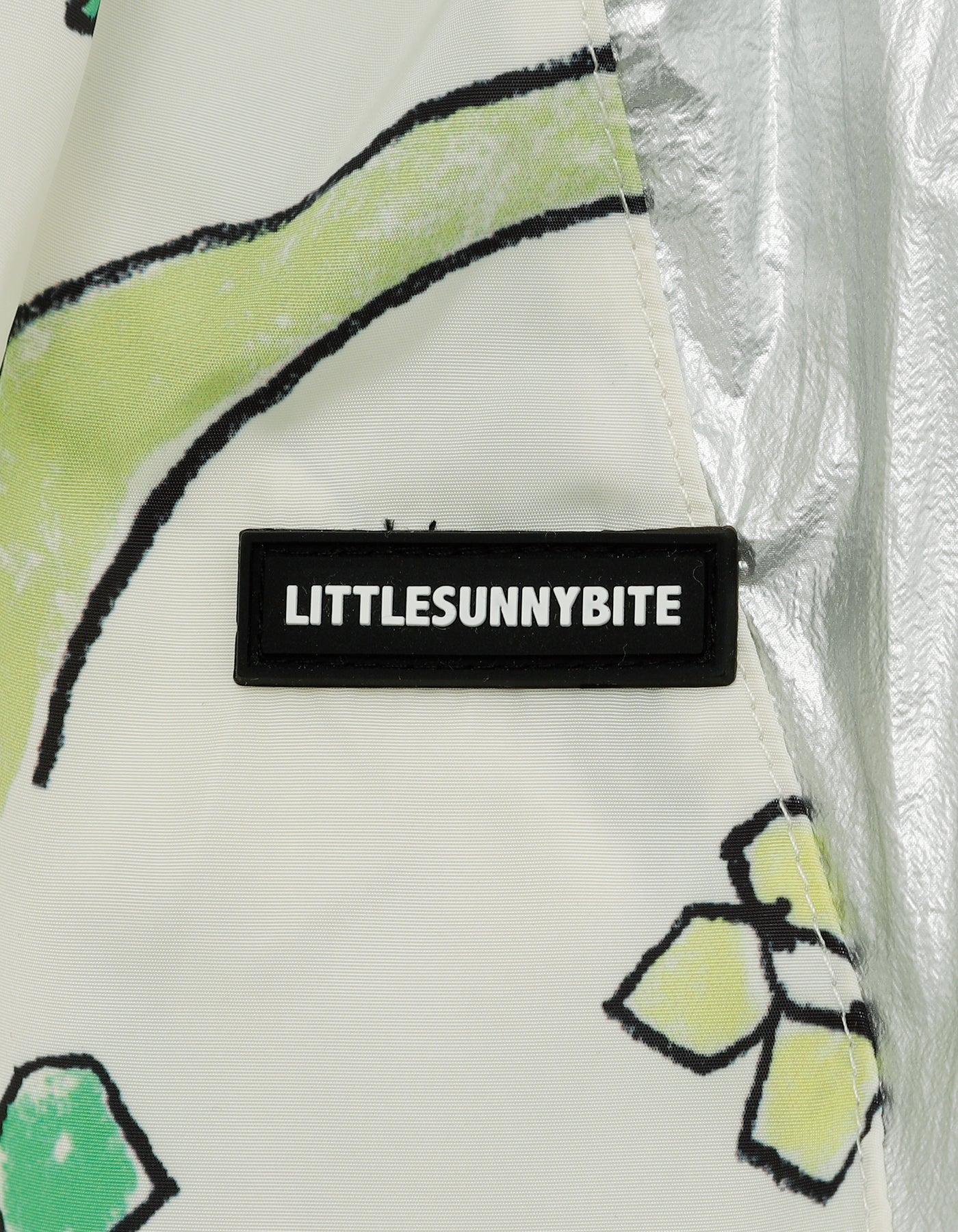 little sunny bite x natalie krim nylon pants / WHITE