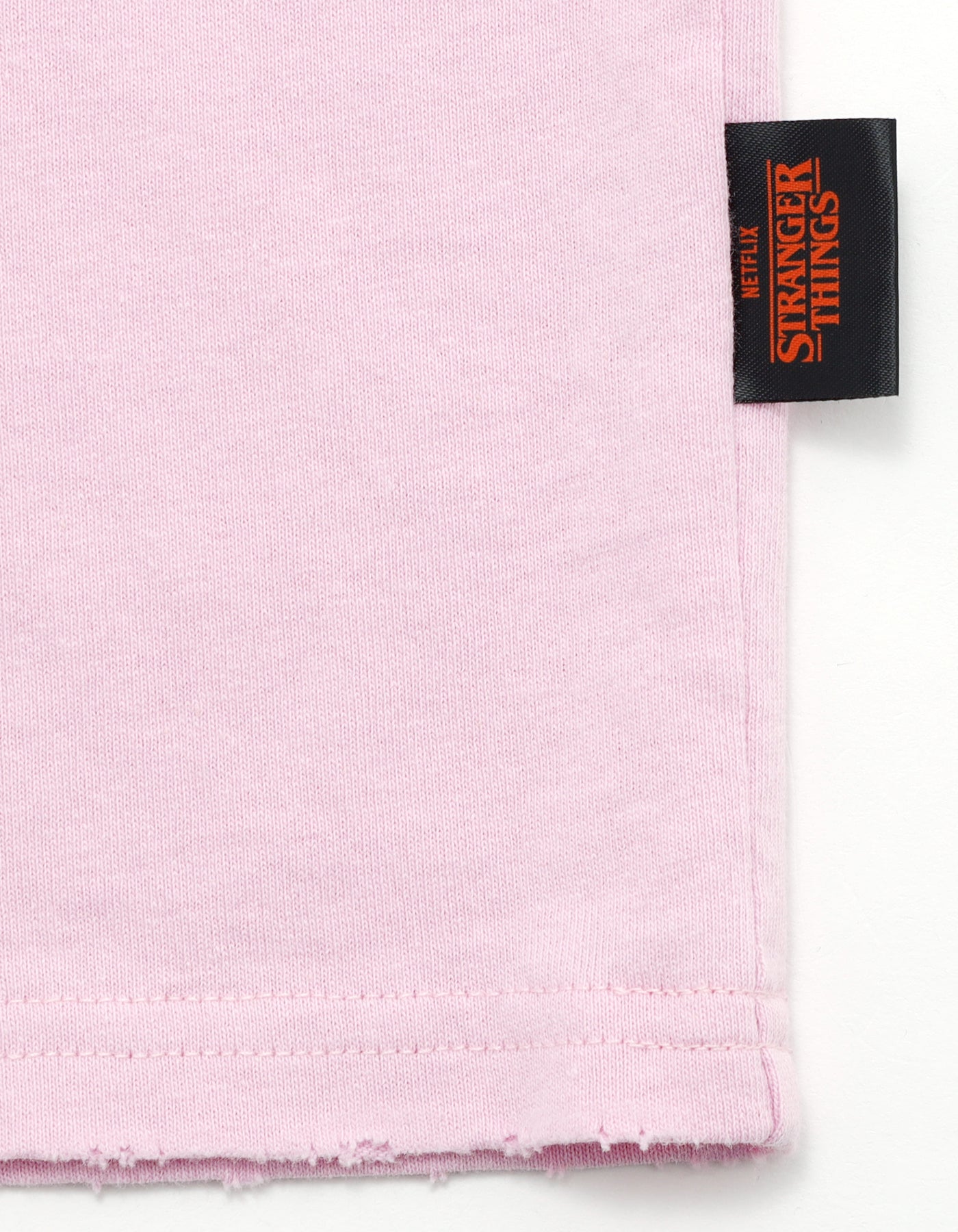 【PRE-ORDER】stranger things x little sunny bite graphic big tee / PINK