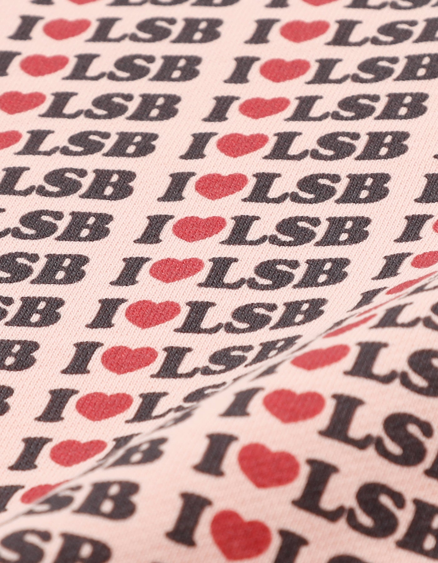 I love LSB hoodie / PINK