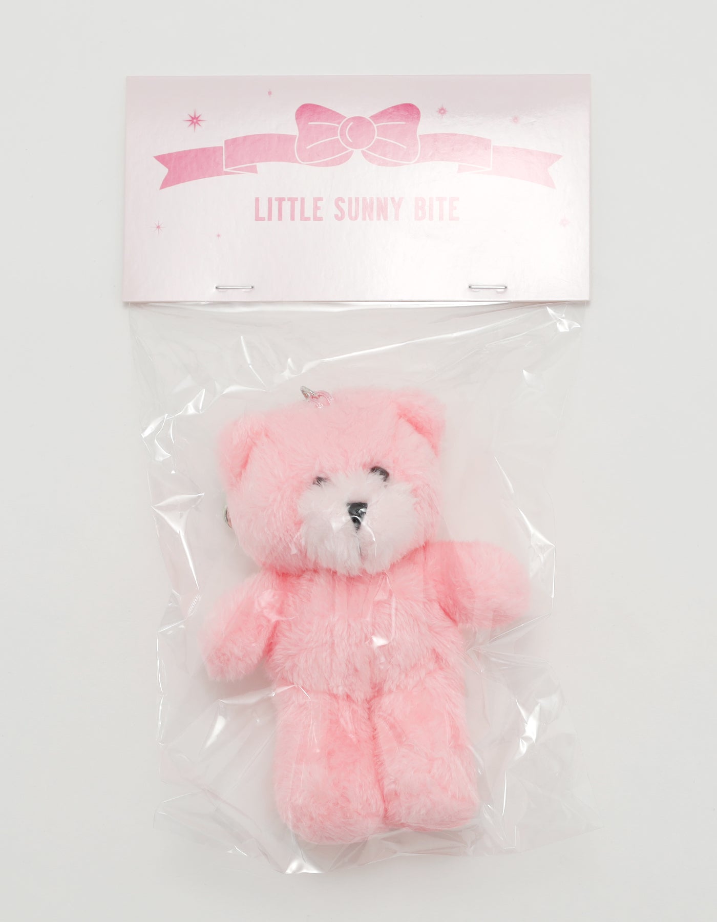 little sunny bear key chain / PINK