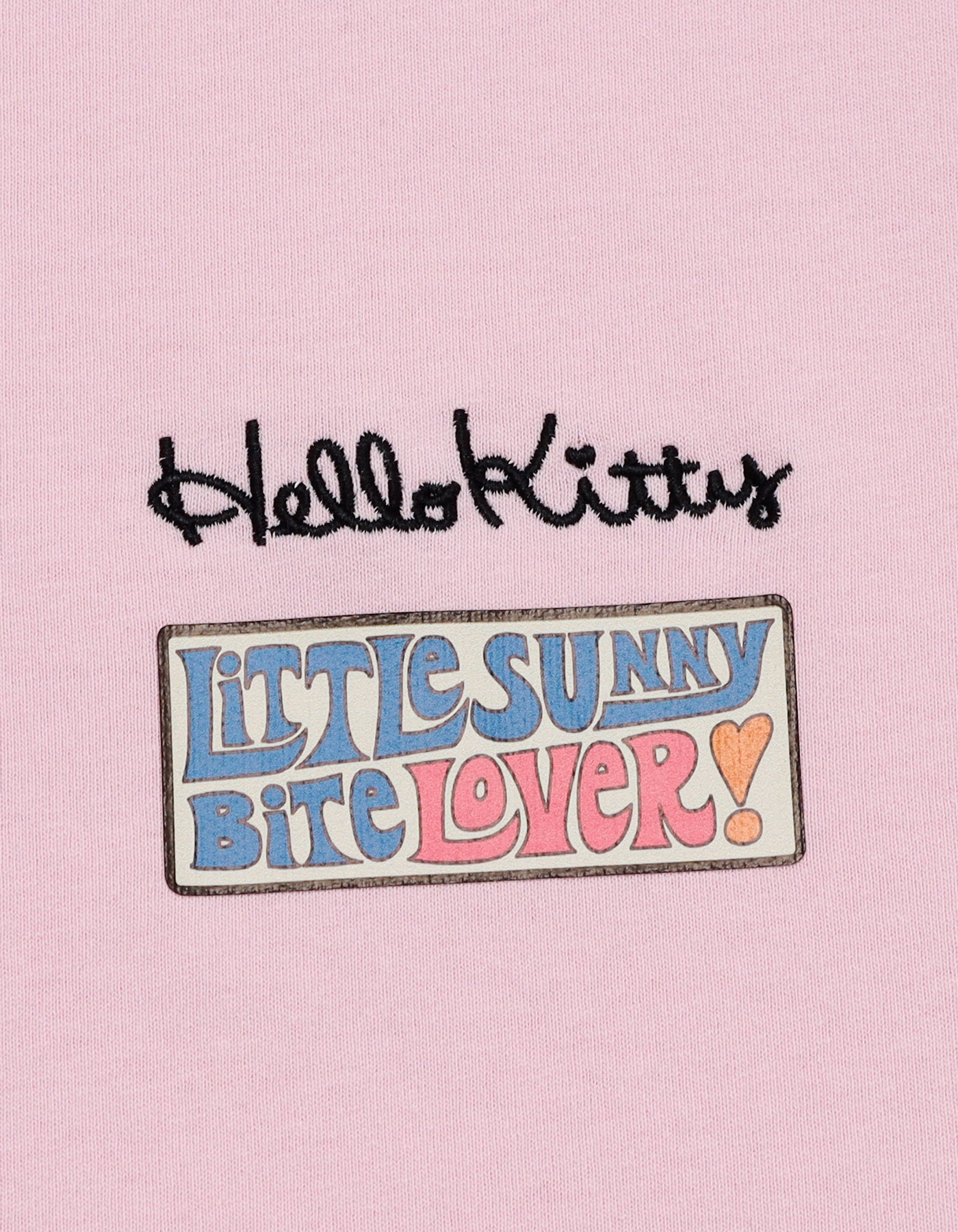 hello kitty x little sunny bite frill long tee / PINK