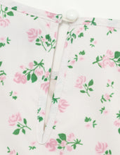 画像をギャラリービューアに読み込む, floral mini dress / WHITE