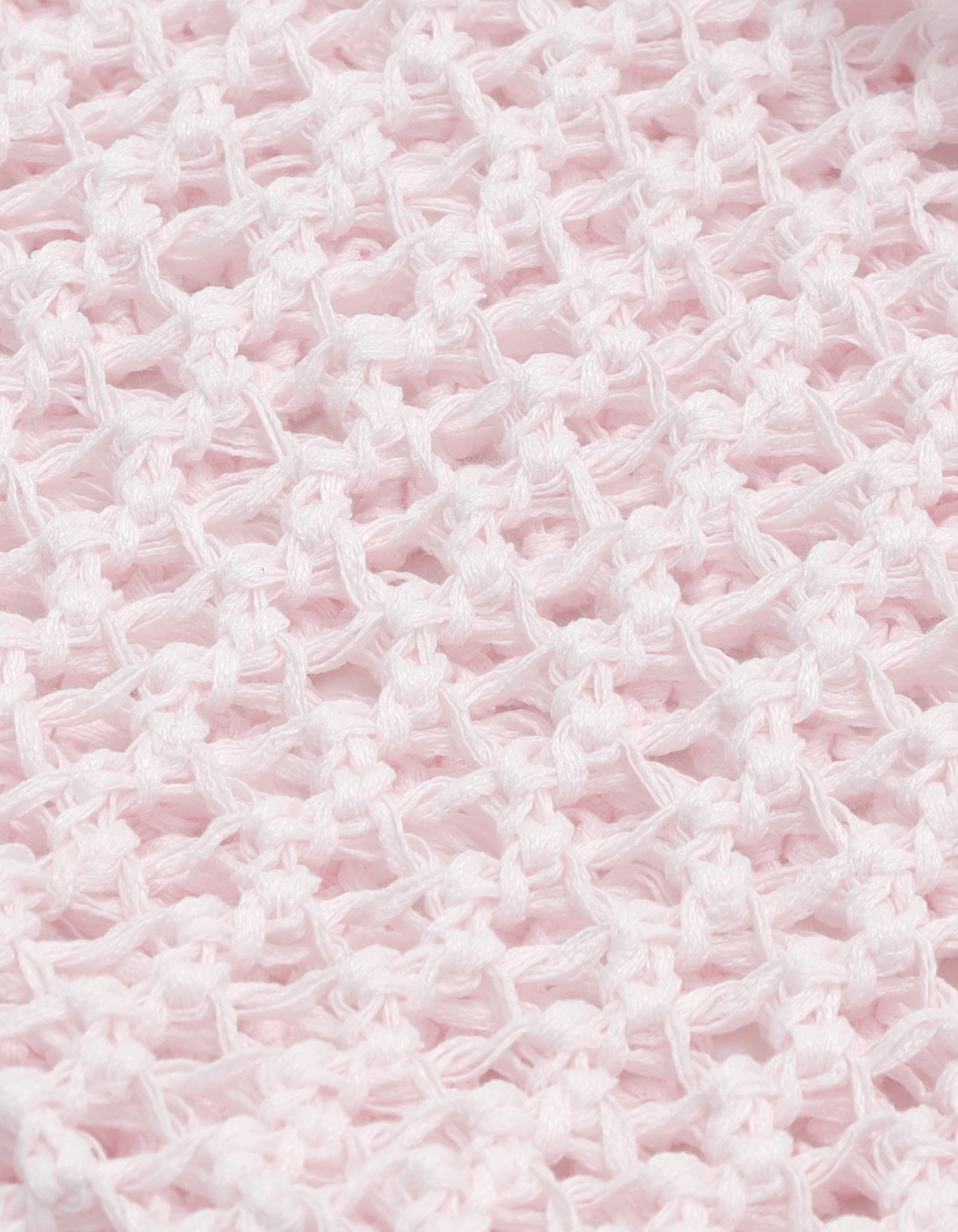 little sunny bite (リトルサニーバイト)Ribbon Short Knit Top / PINK