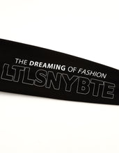画像をギャラリービューアに読み込む, glitter print long tee / BLACK
