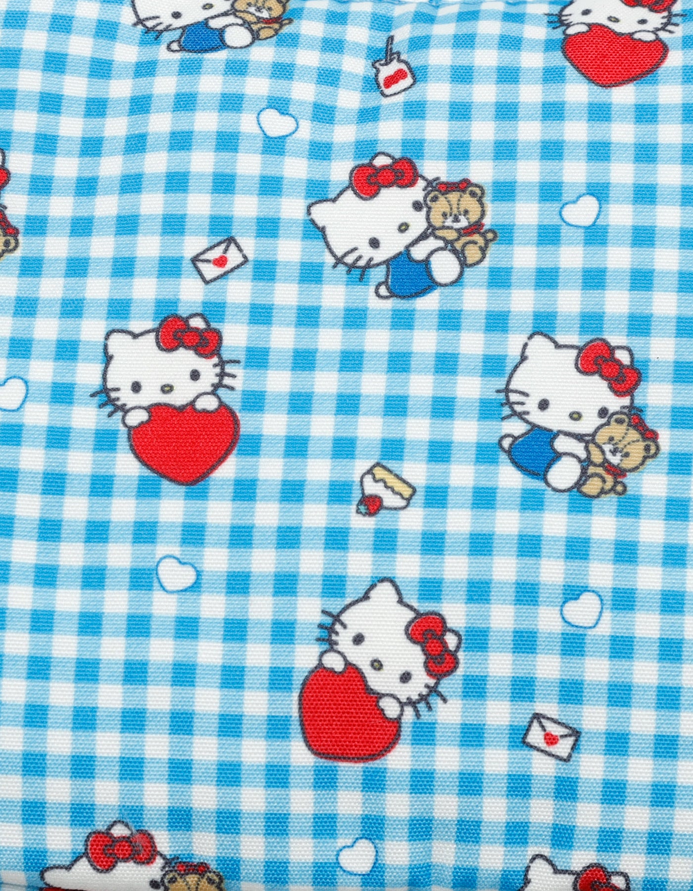 hello kitty x little sunny bite print bag / BLUE