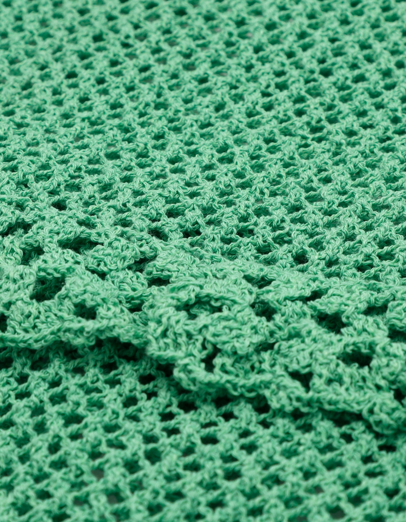knit cardigan / GREEN