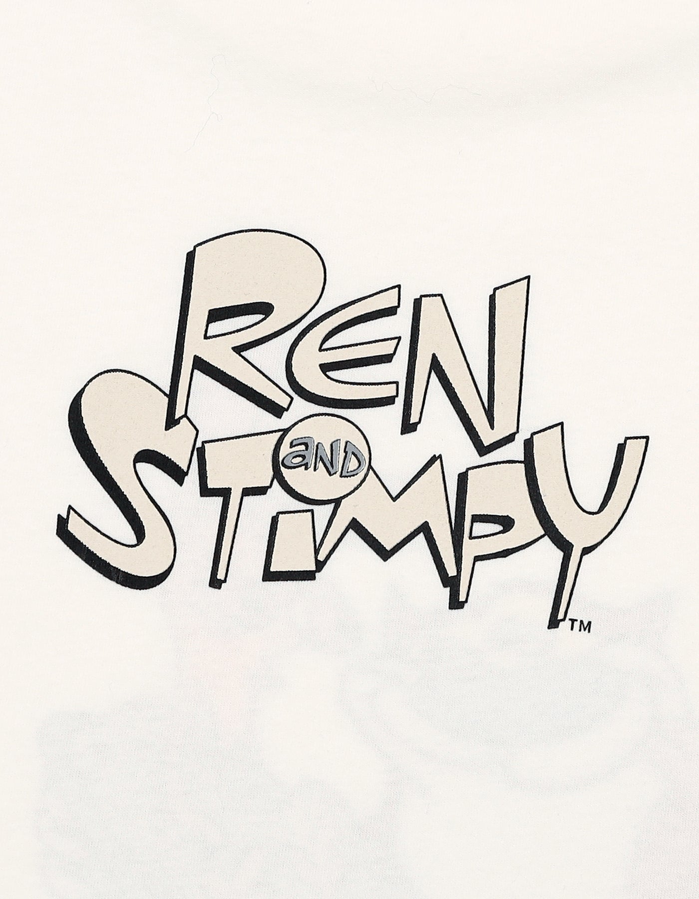 Ren & Stimpy tee  / WHITE
