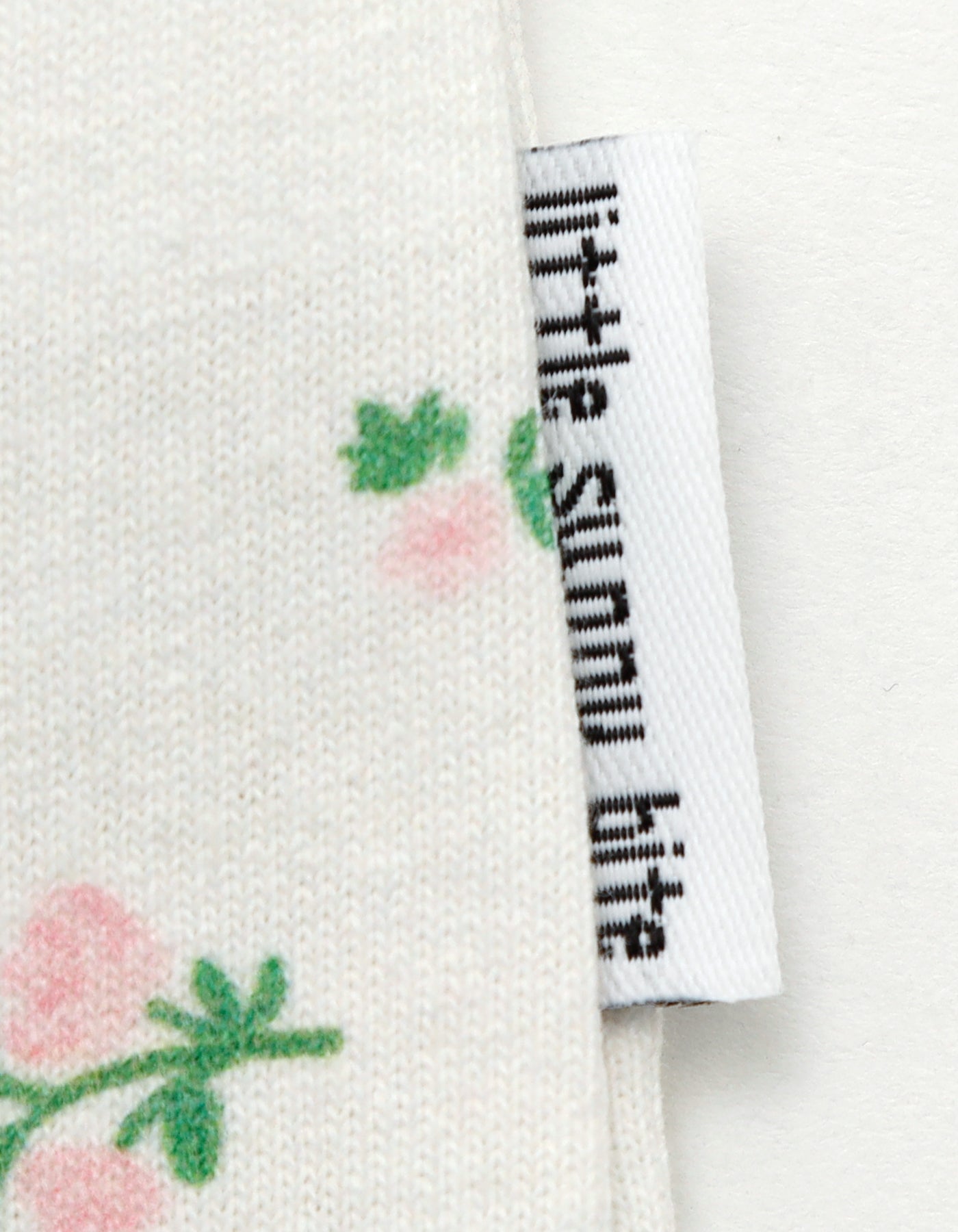 floral bomber mini dress tee / WHITE