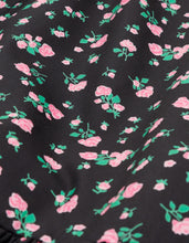 画像をギャラリービューアに読み込む, floral mini dress / BLACK