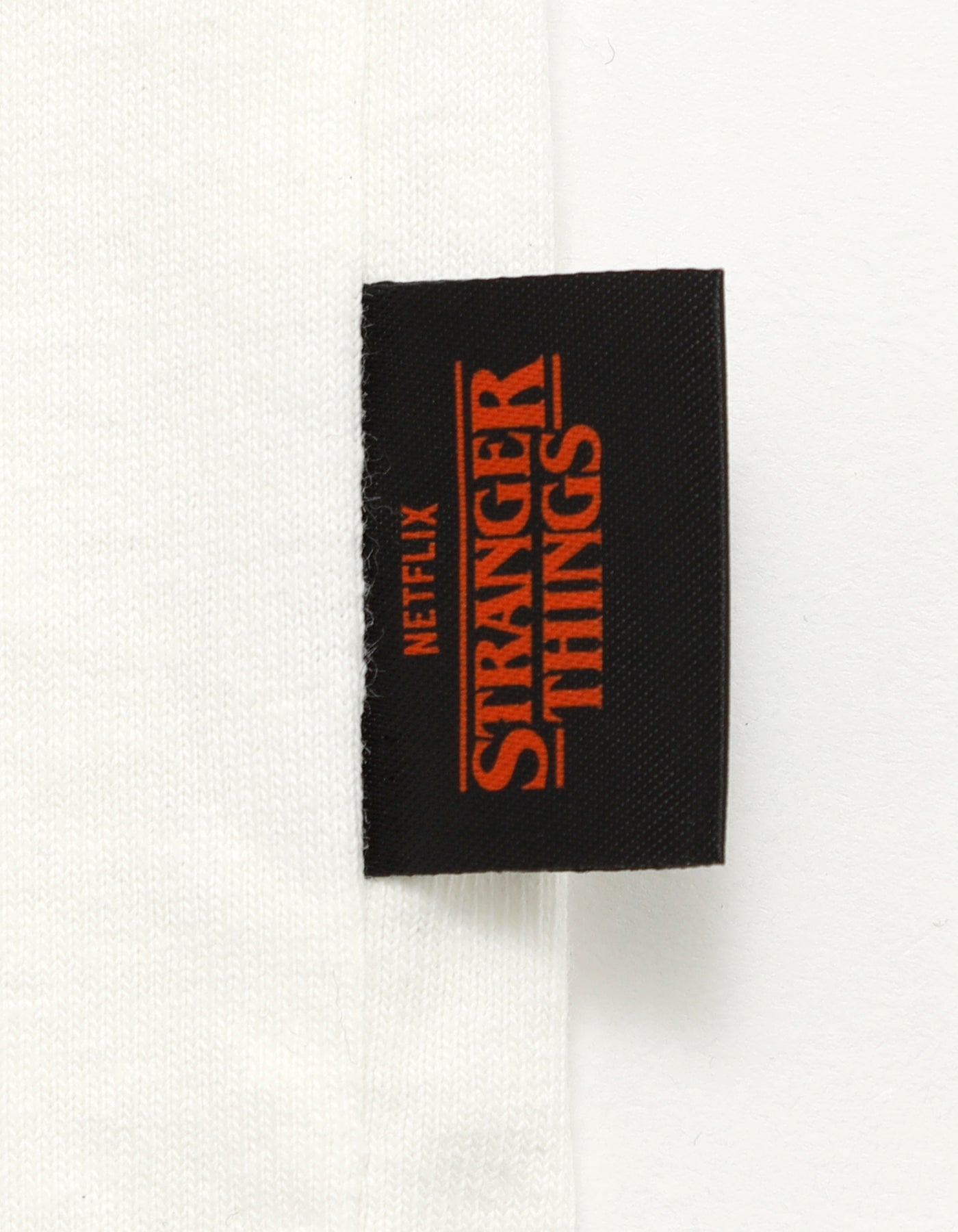 【PRE-ORDER】stranger things x little sunny bite graphic fake layered long tee / WHITE