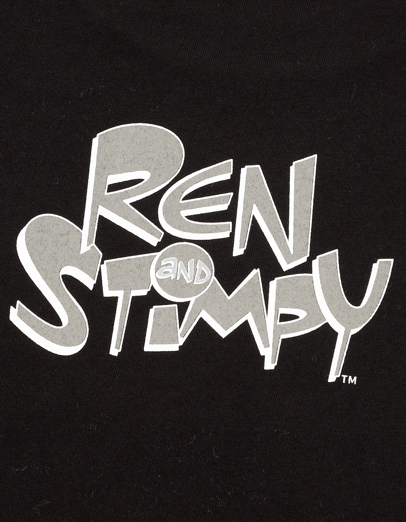 Ren & Stimpy tee  / BLACK