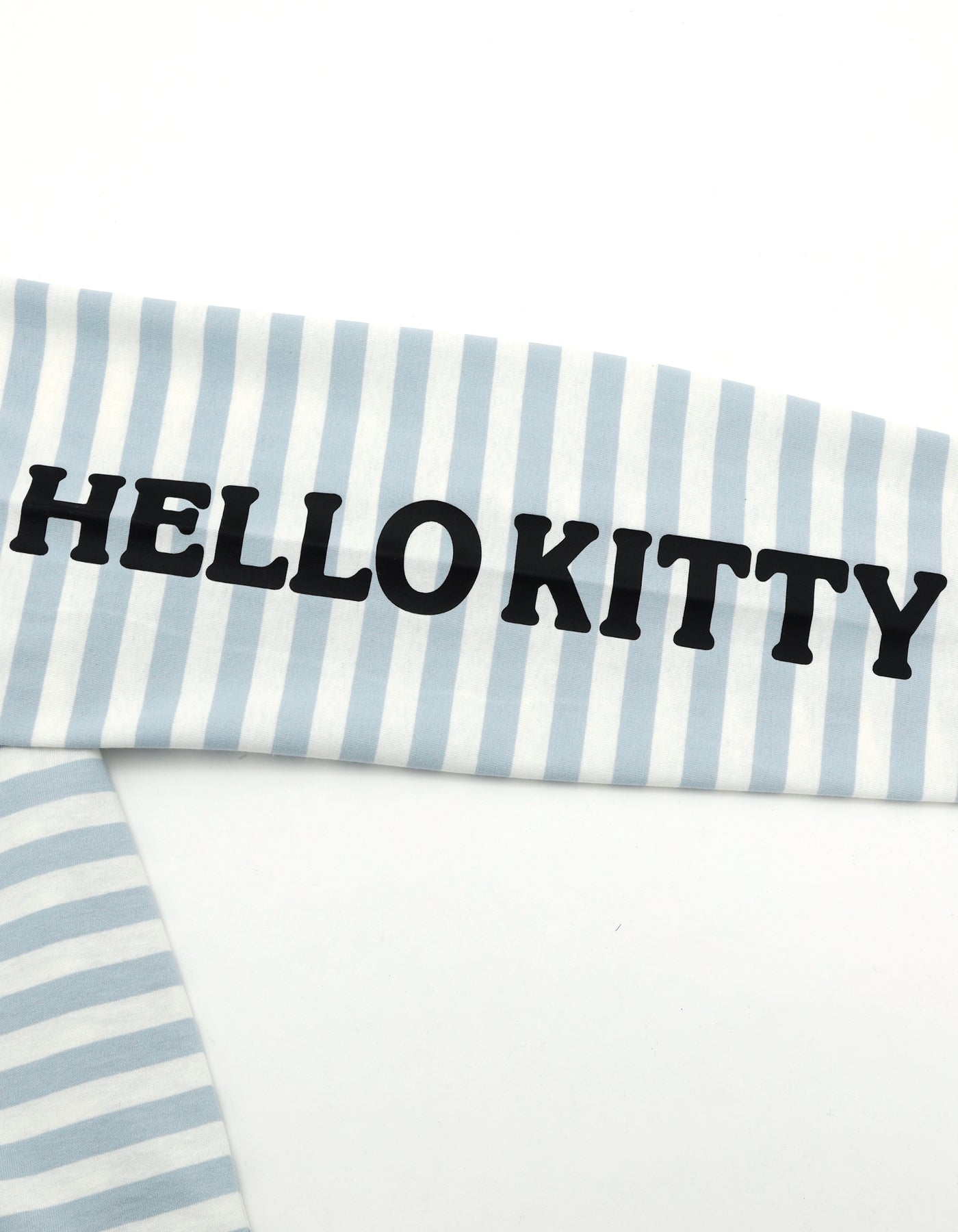 HELLO KITTY x little sunny bite stripe long tee / BLUE BD