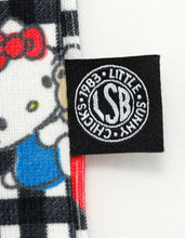 Load image into Gallery viewer, hello kitty x little sunny bite print tops / BLACK