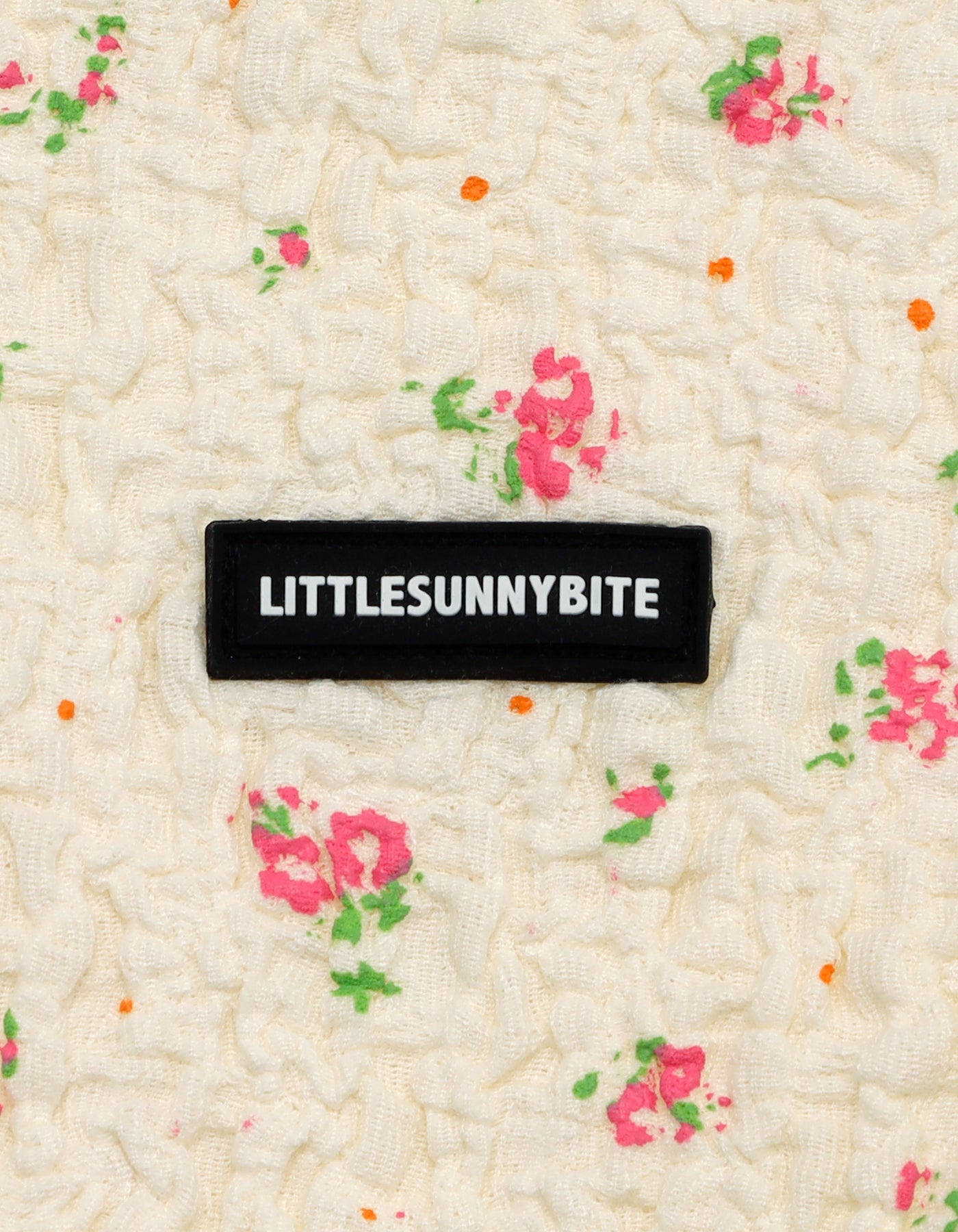 little sunny bite (リトルサニーバイト) floral zip up cardigan