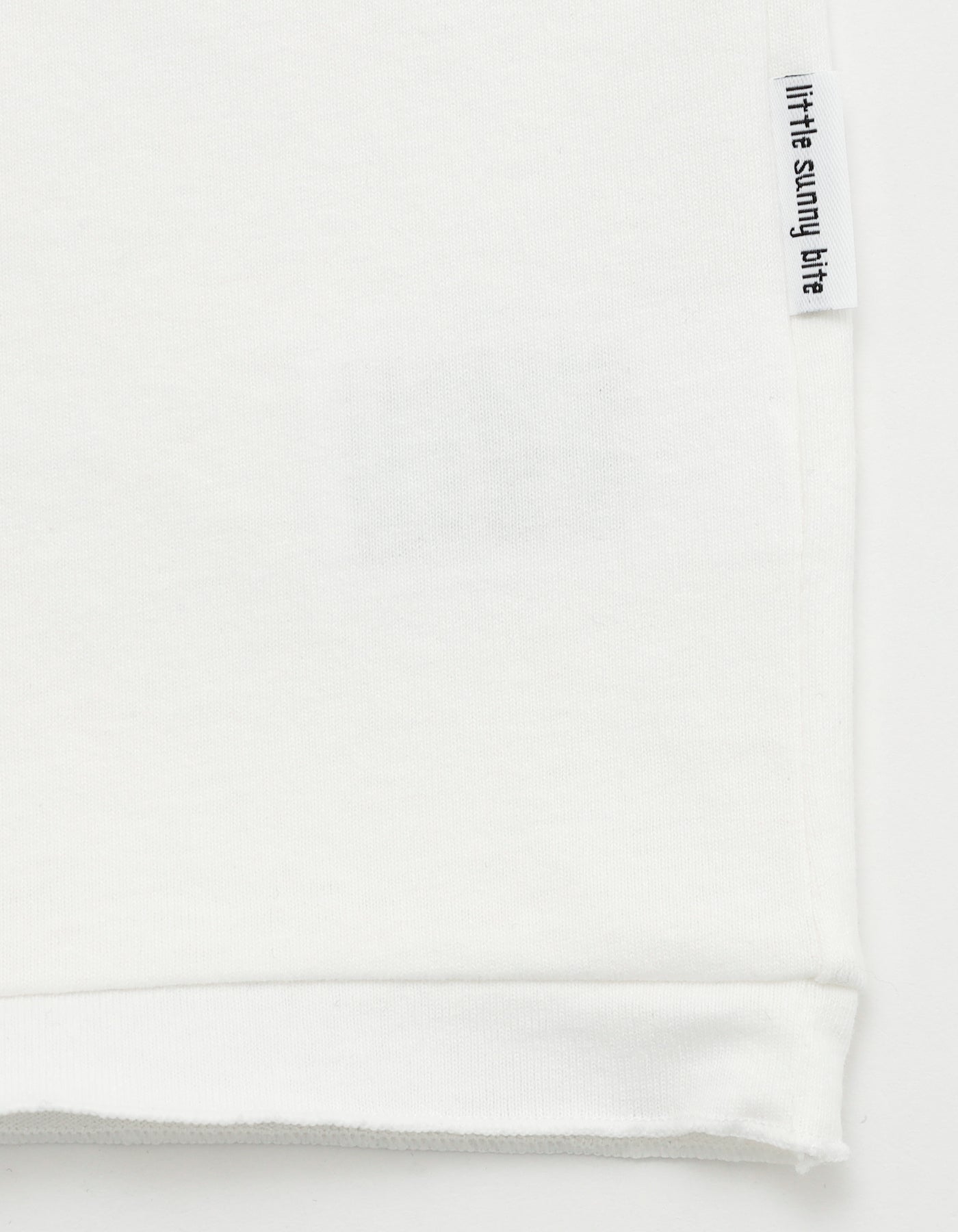 hello kitty x little sunny bite frill long tee / WHITE
