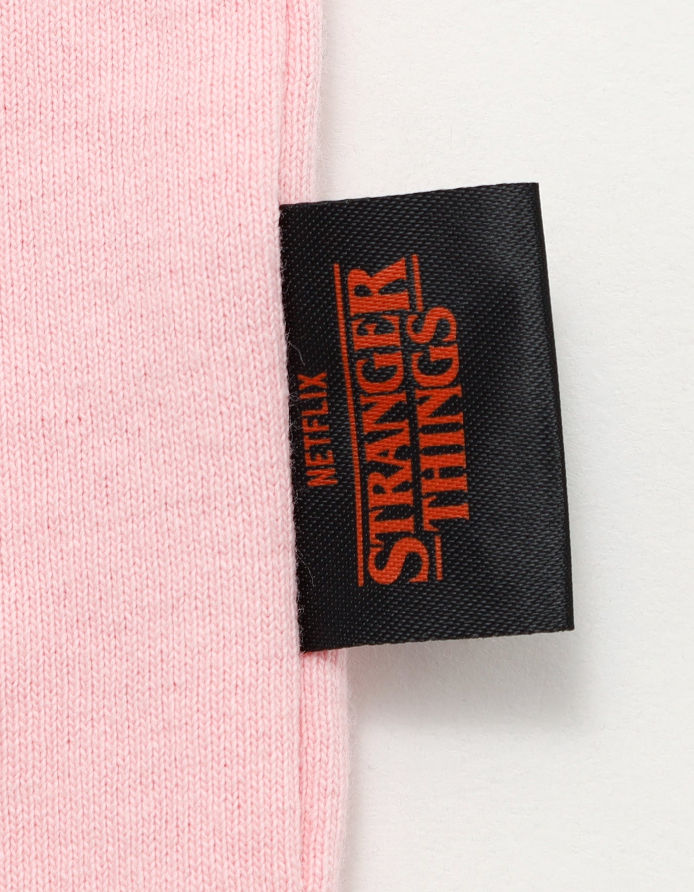 【PRE-ORDER】stranger things x little sunny bite graphic fake layered long tee / PINK