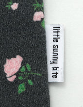 画像をギャラリービューアに読み込む, floral bomber mini dress tee / BLACK