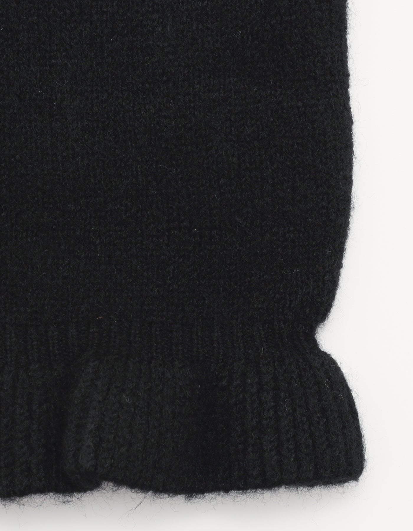 little sunny bite (リトルサニーバイト)ribbon cardigan / BLACK