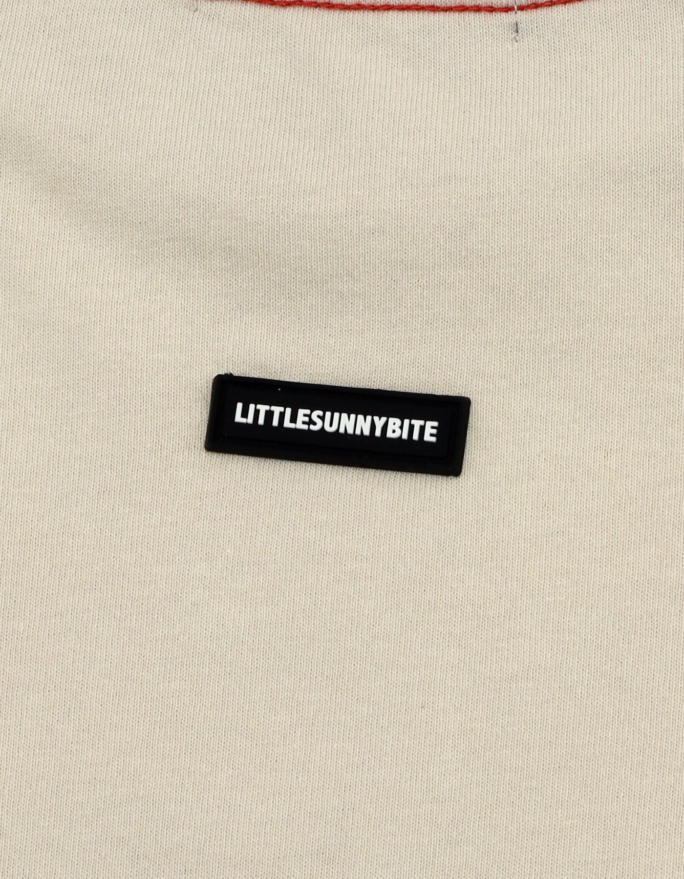 logo big tee / BEIGE