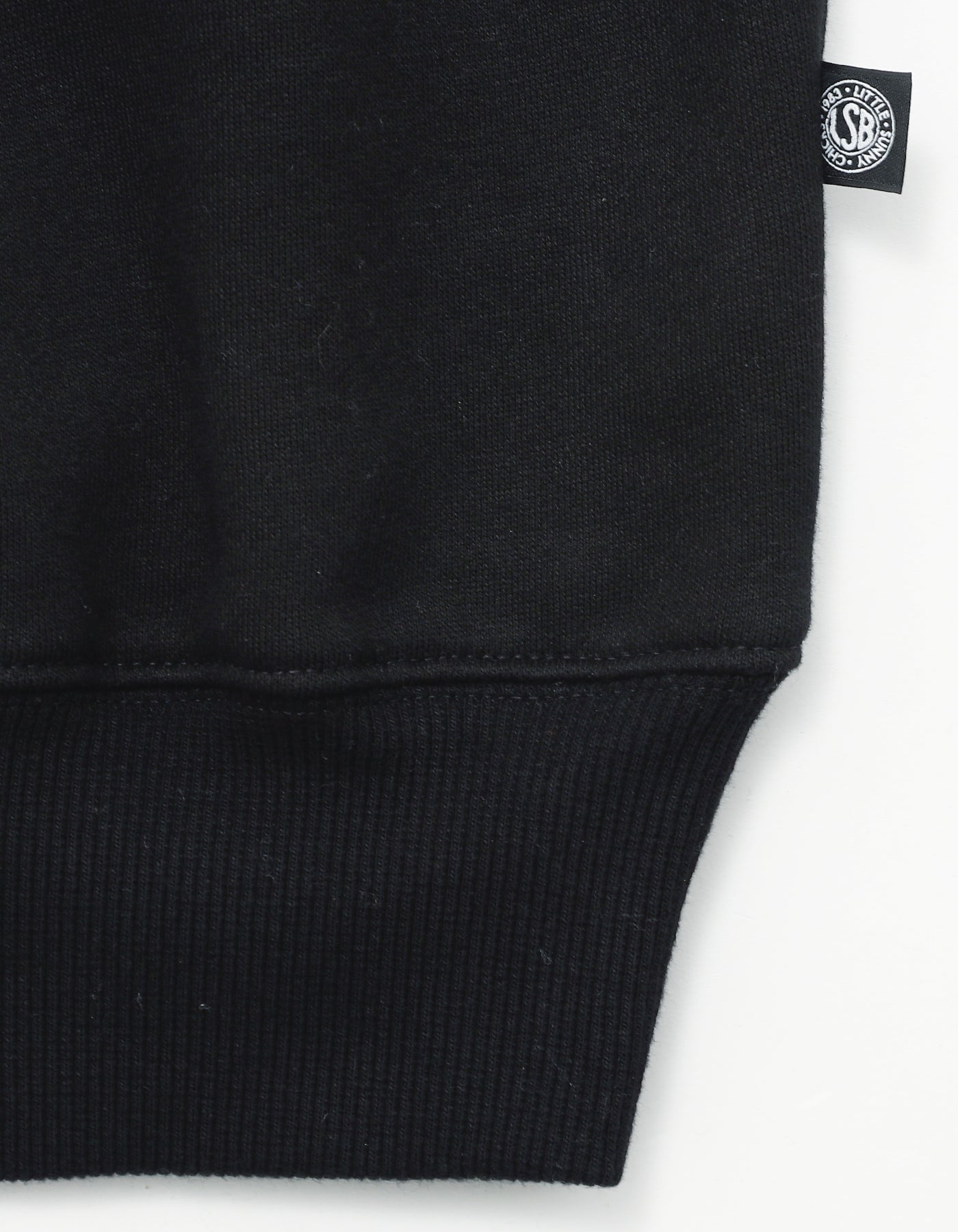 little sunny bite (リトルサニーバイト)leopard sweat top / BLACK