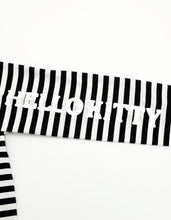 画像をギャラリービューアに読み込む, HELLO KITTY x little sunny bite stripe long tee / BLACK BD