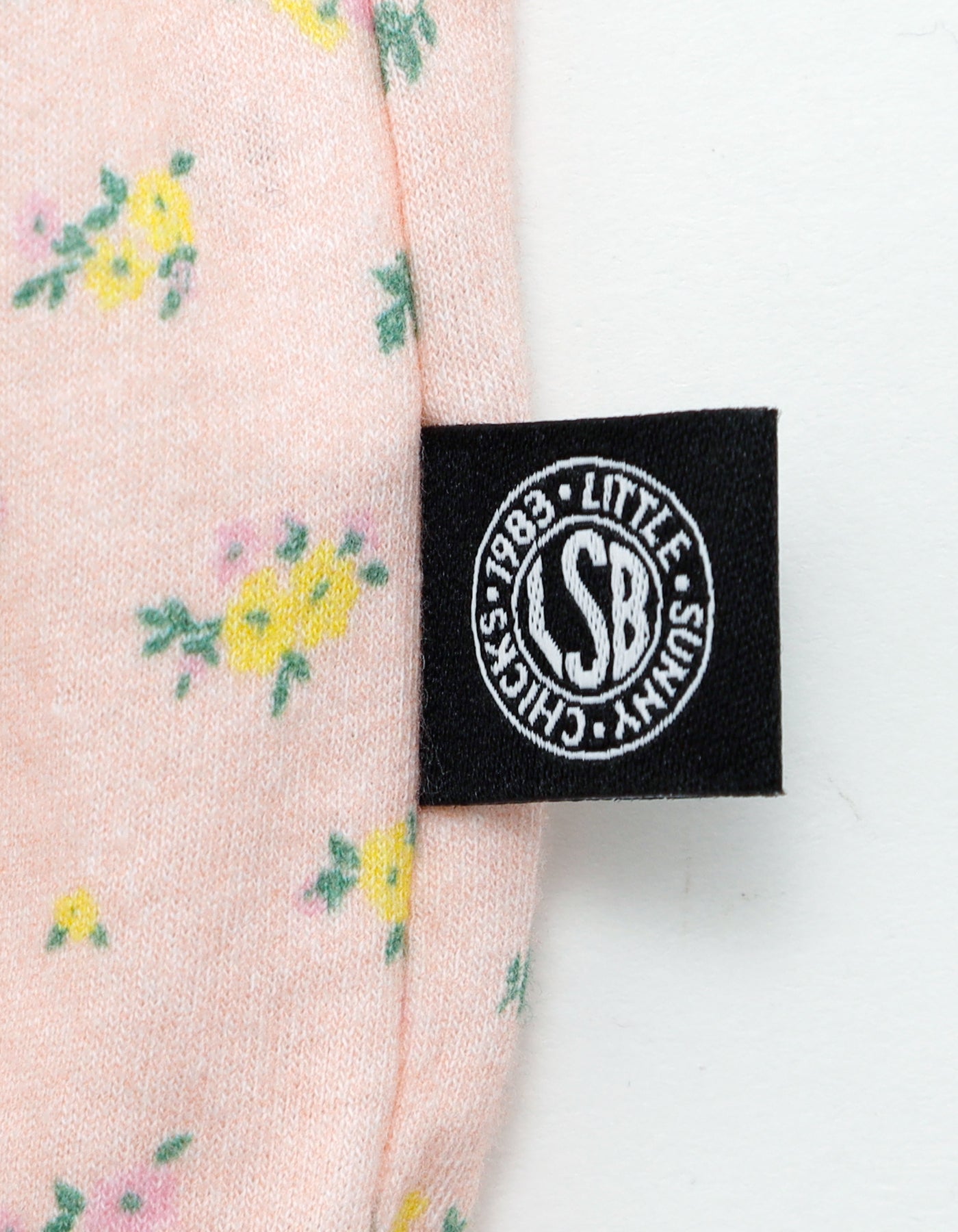little sunny bite (リトルサニーバイト)floral light hoodie / PINK