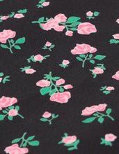 画像をギャラリービューアに読み込む, floral shirts / BLACK