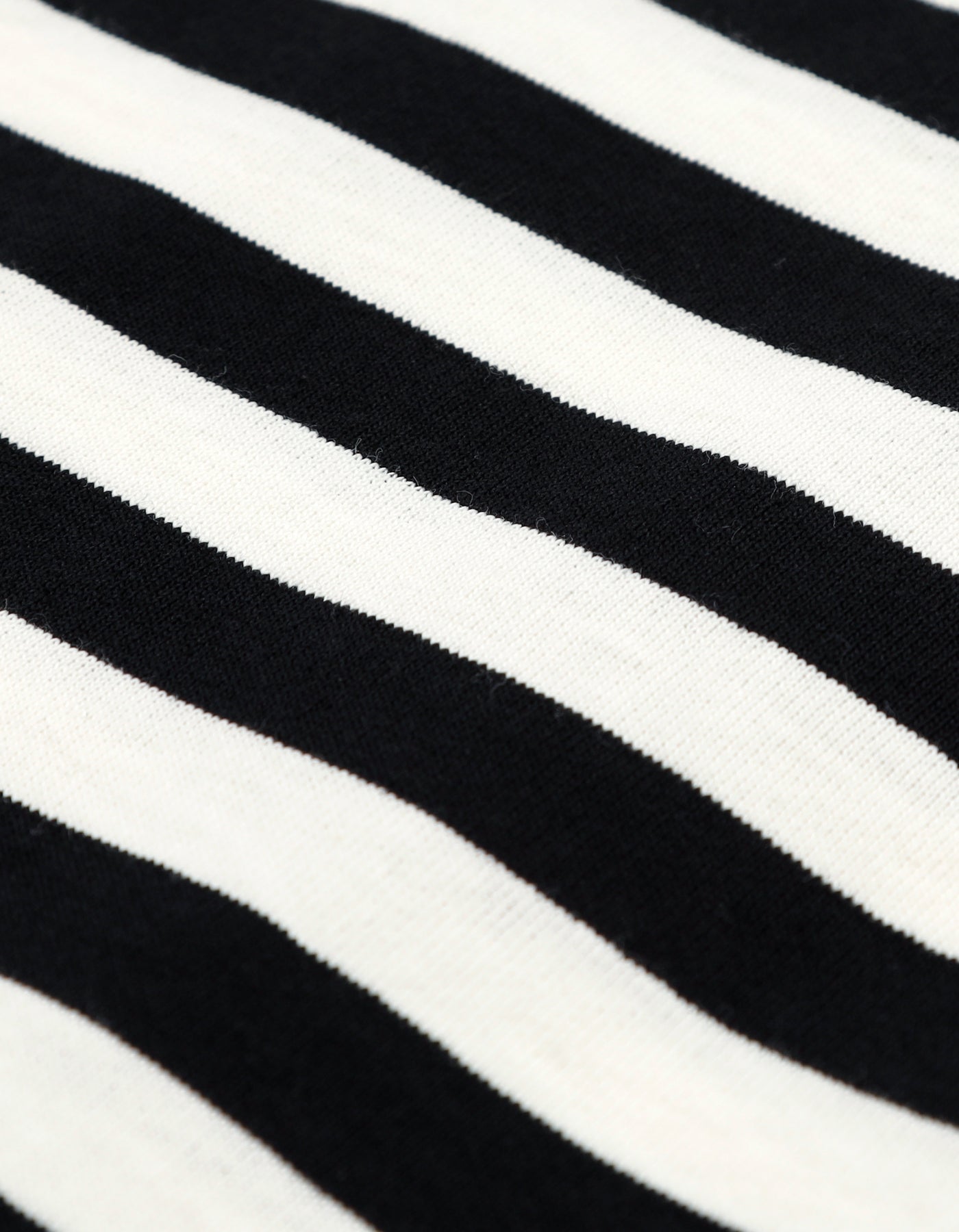 crazy stripe fake layered long tee / BLACKxWHITE