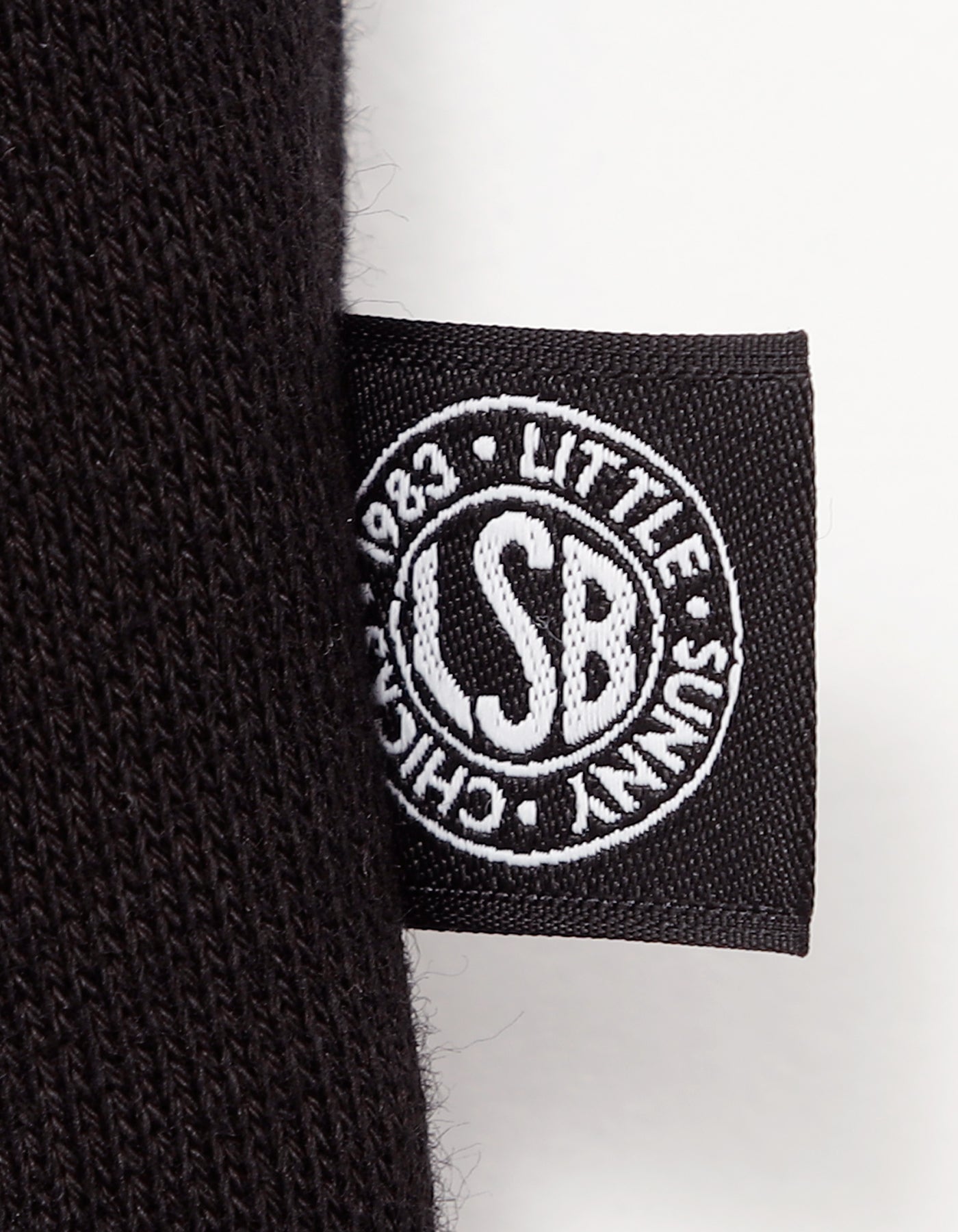 little sunny bite (リトルサニーバイト)leopard sweat top / BLACK