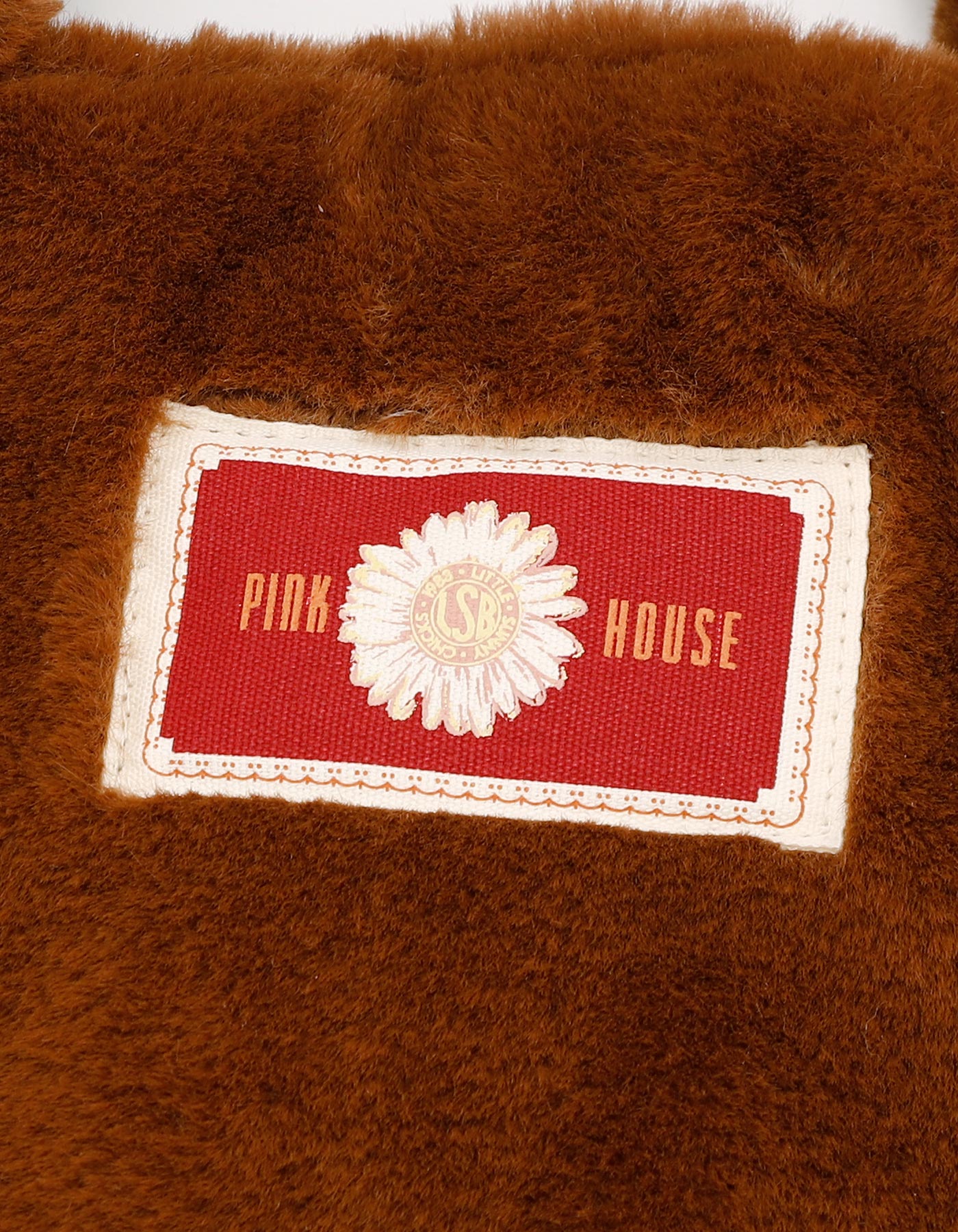 little sunny bite と pink house bear bag / BROWN
