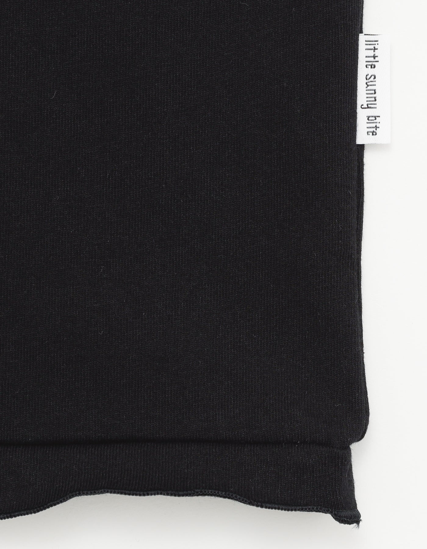 hello kitty x little sunny bite frill long tee / BLACK