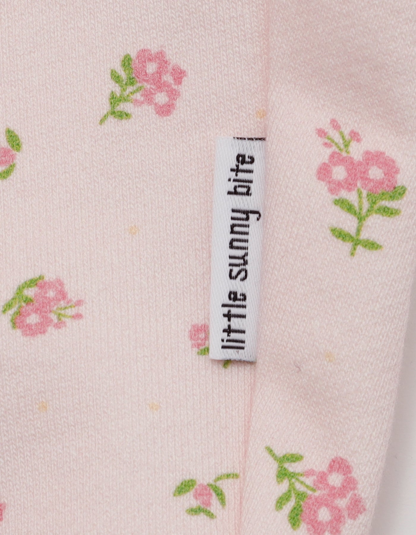 little sunny bite (リトルサニーバイト) floral hoodie / PINK