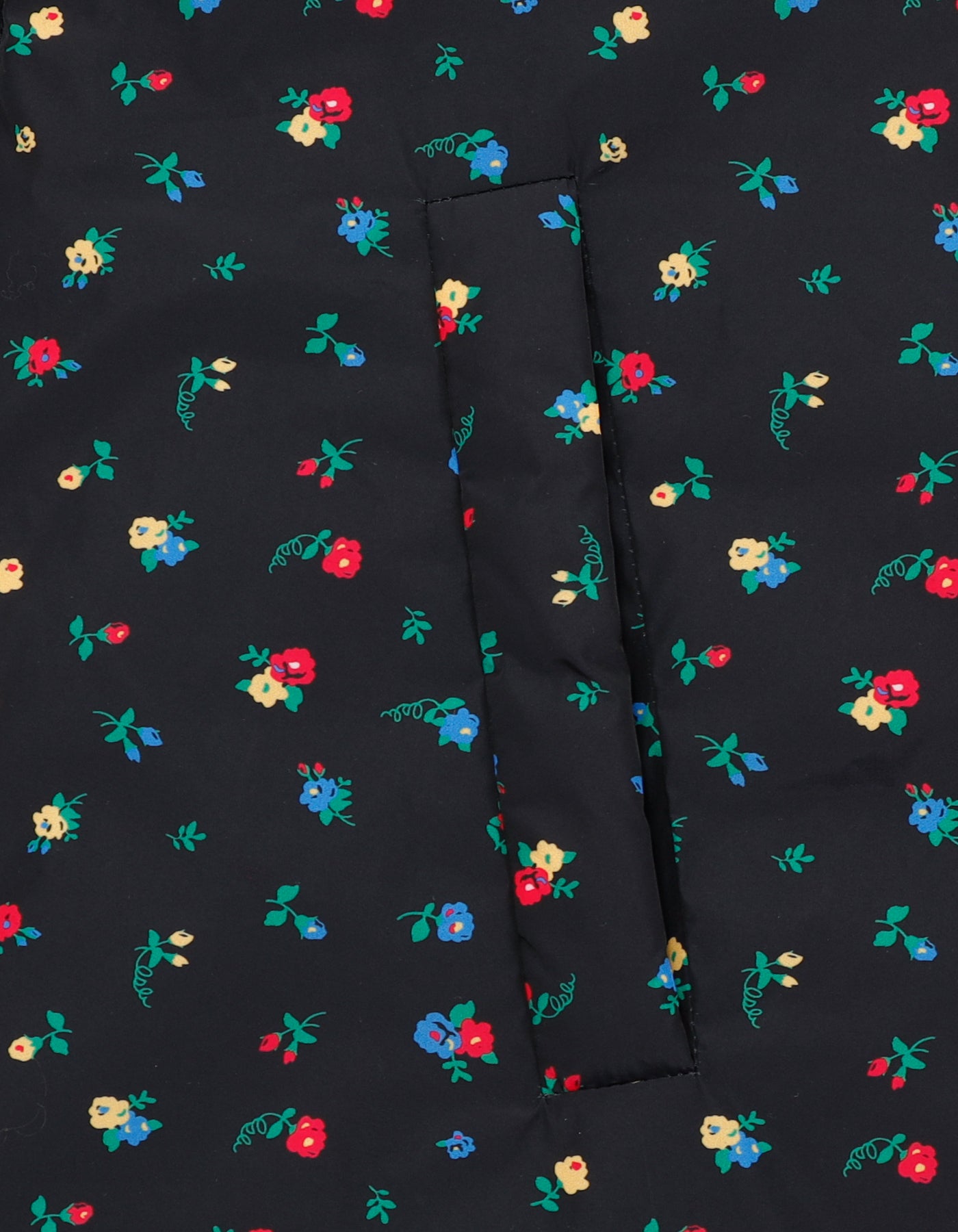 little sunny bite (リトルサニーバイト)floral long jacket / BLACK