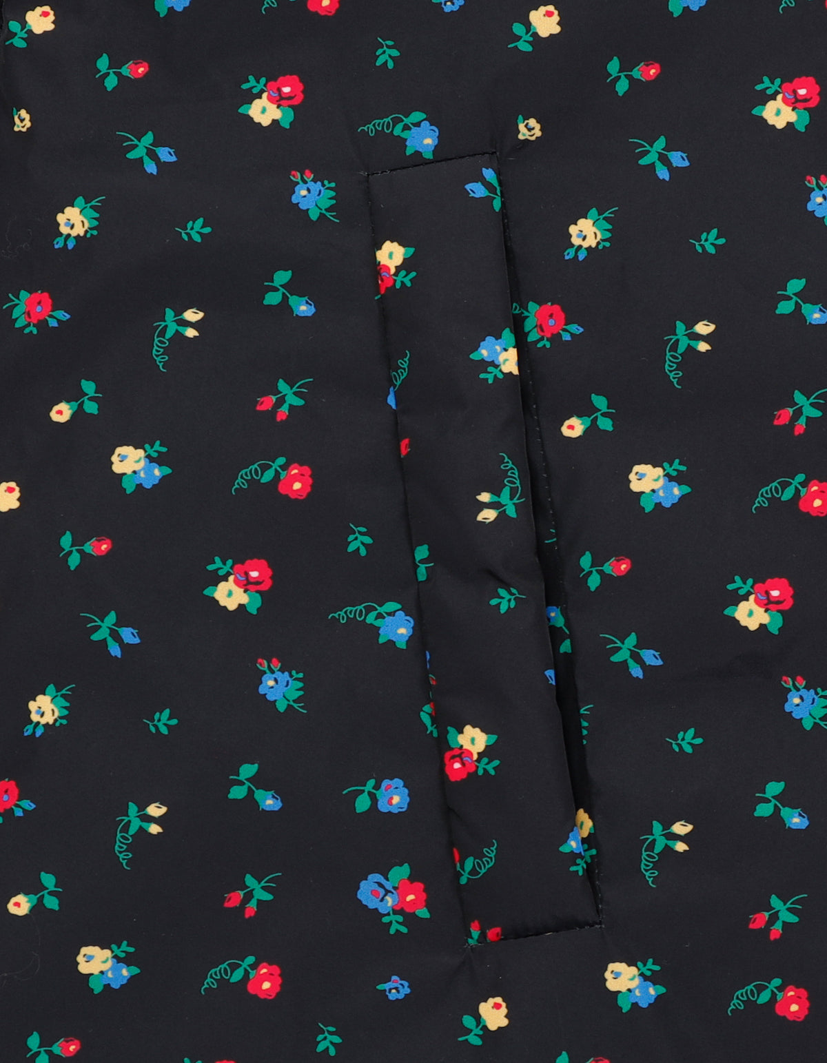 little sunny bite (リトルサニーバイト)floral long jacket / BLACK 