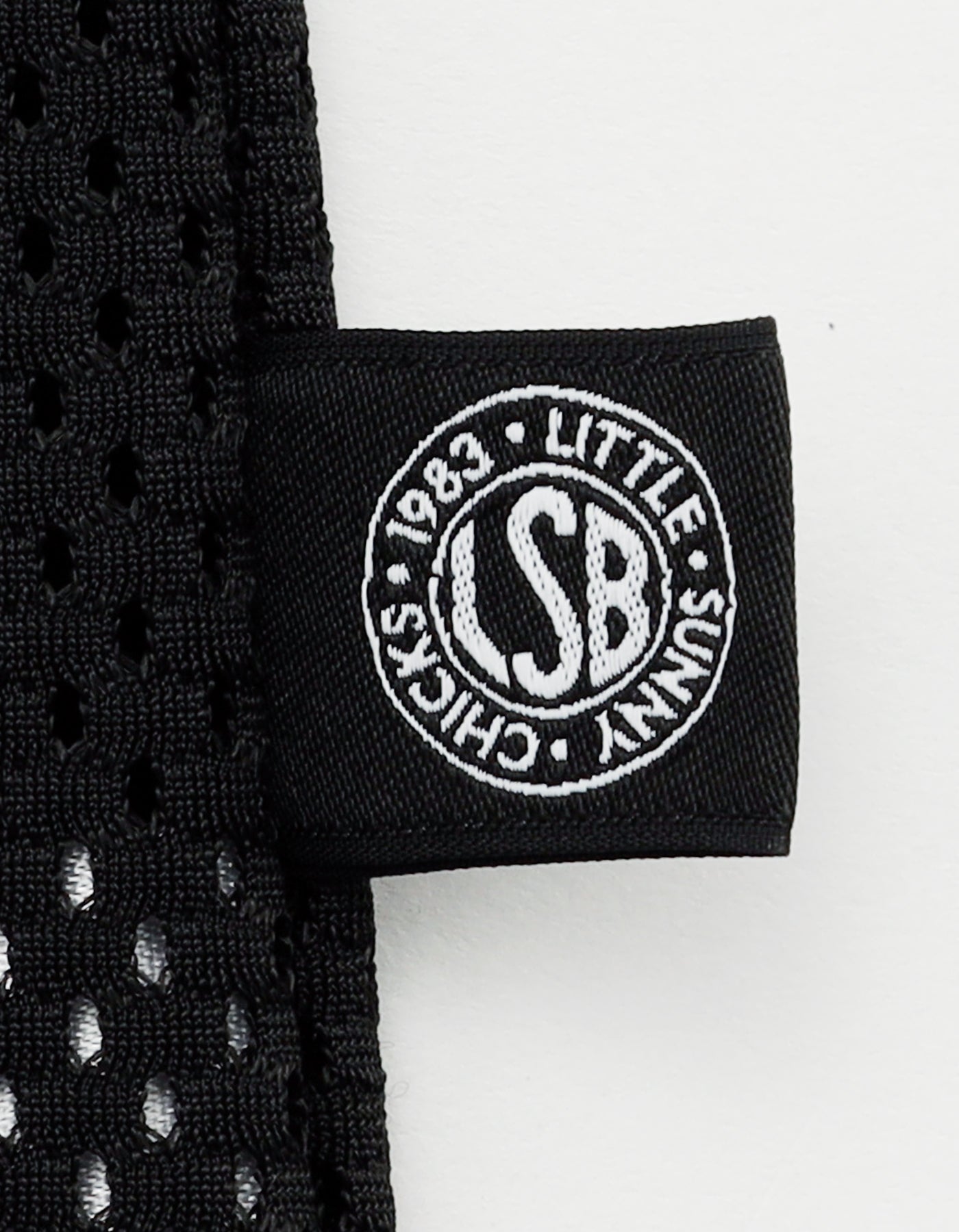 little sunny bite (リトルサニーバイト)sporty mesh big tee / BLACK