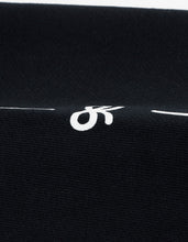 Load image into Gallery viewer, short ribbon sweat hoodie / BLACK