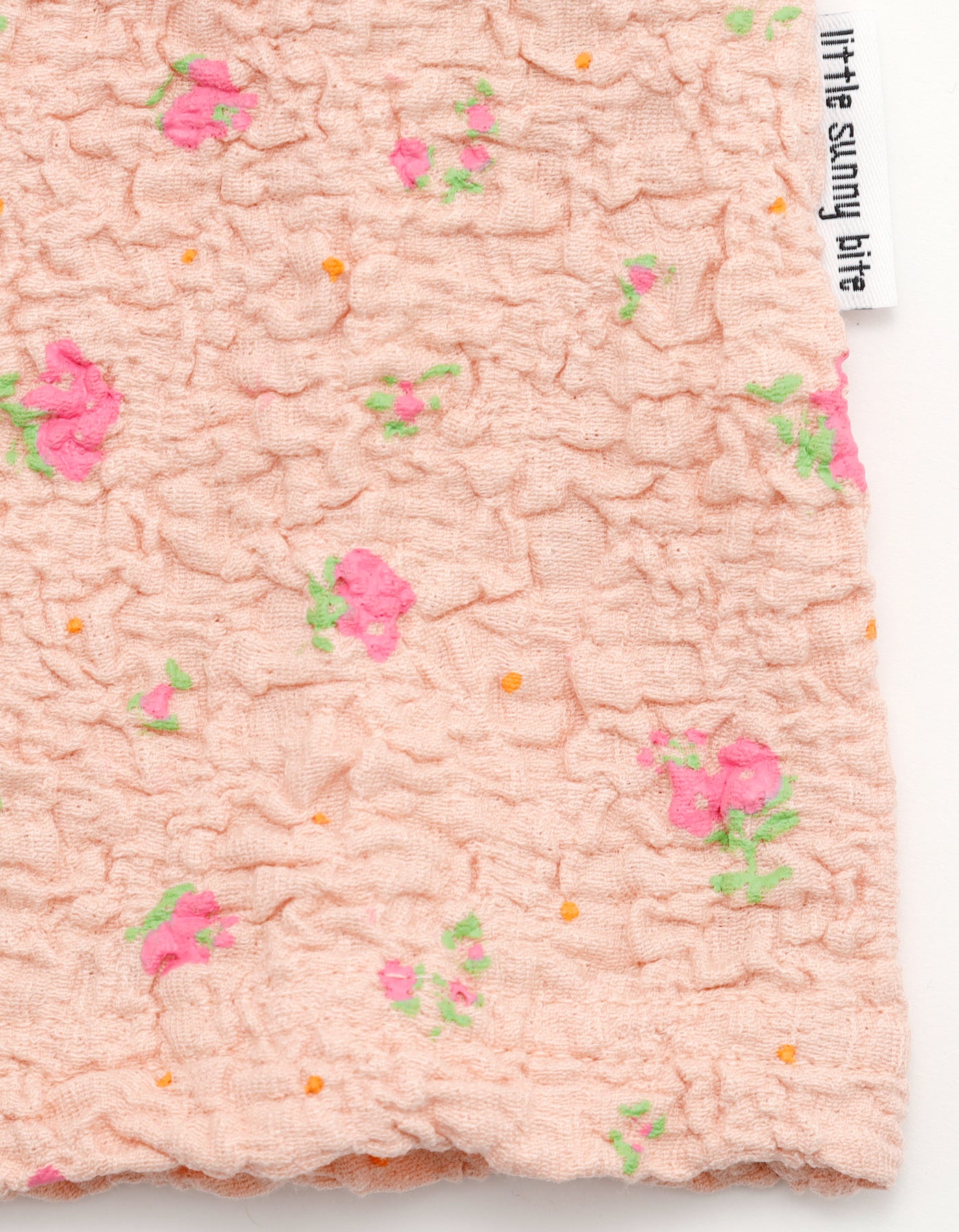 little sunny bite (リトルサニーバイト) floral zip up cardigan